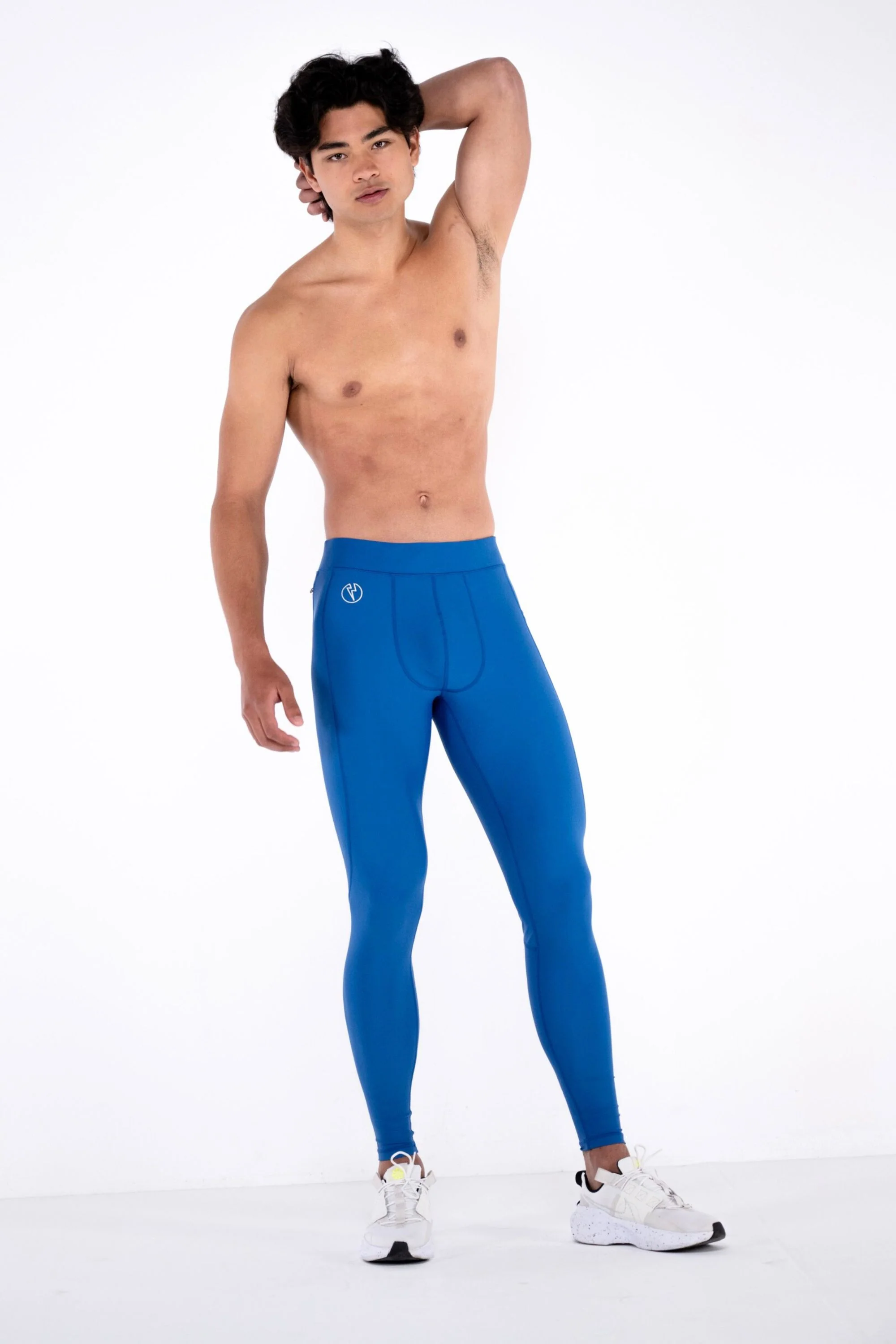 Admiral Blue Meggings with Removable Crotch Pad - Image 8