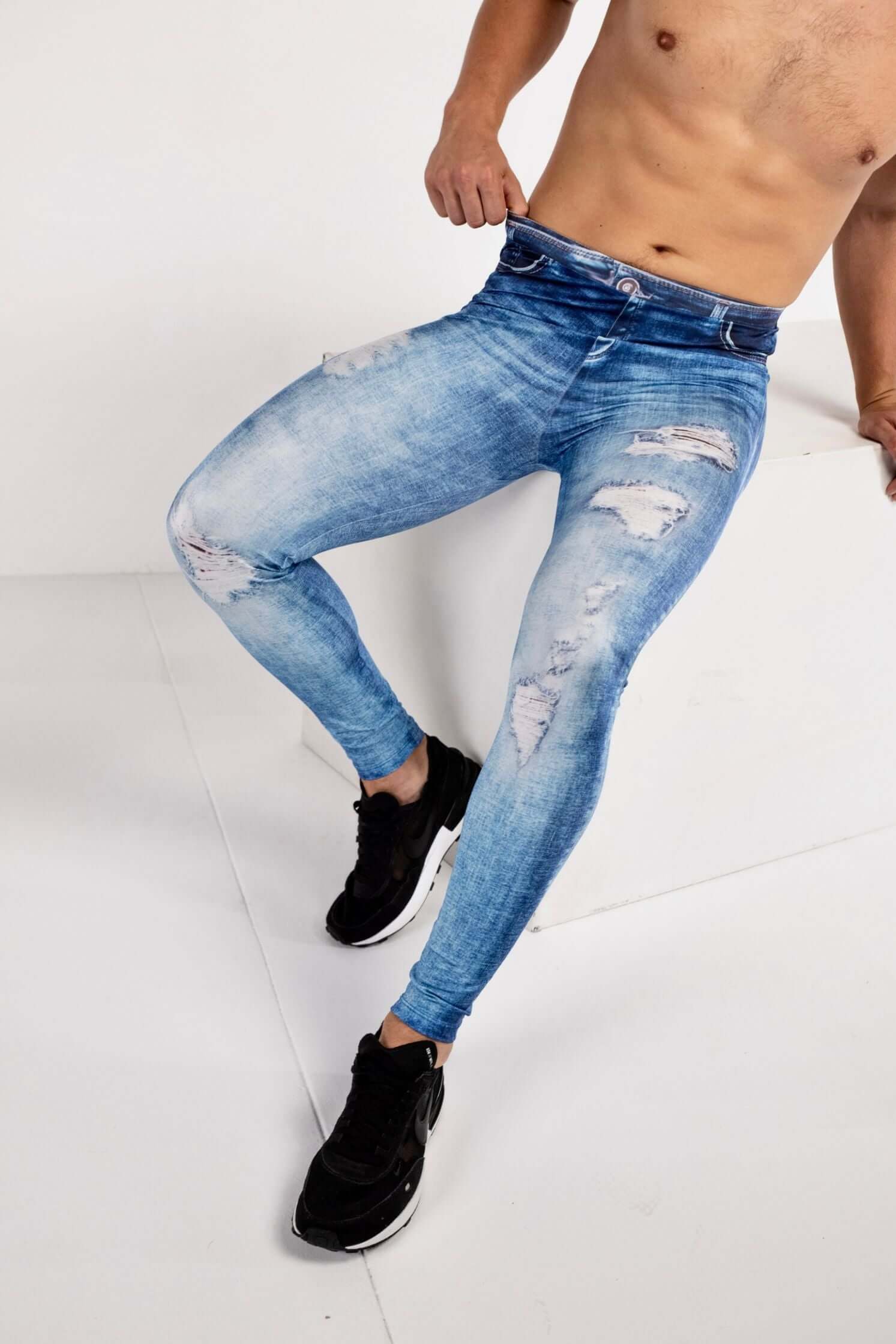 Denim Dan Meggings - Image 3