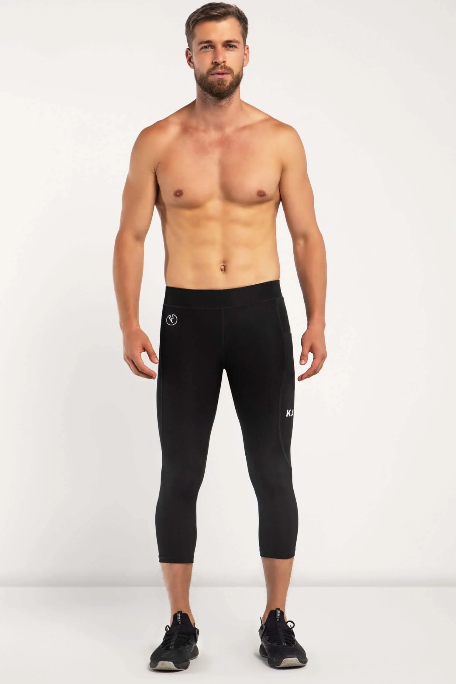 Jet Recycled 3/4 Meggings - Image 7