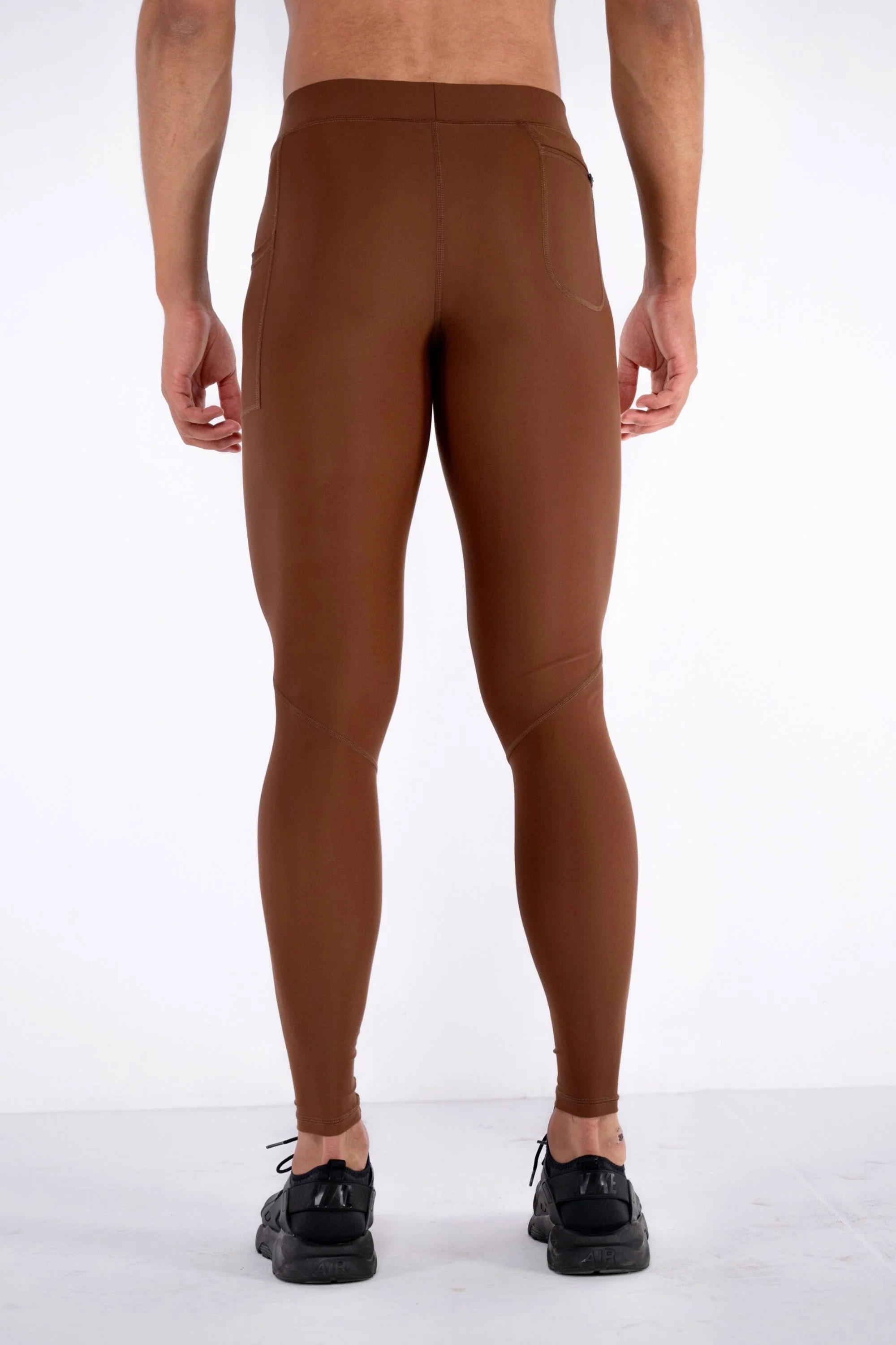 Mustang Brown Meggings with Removable Crotch Pad - Image 7