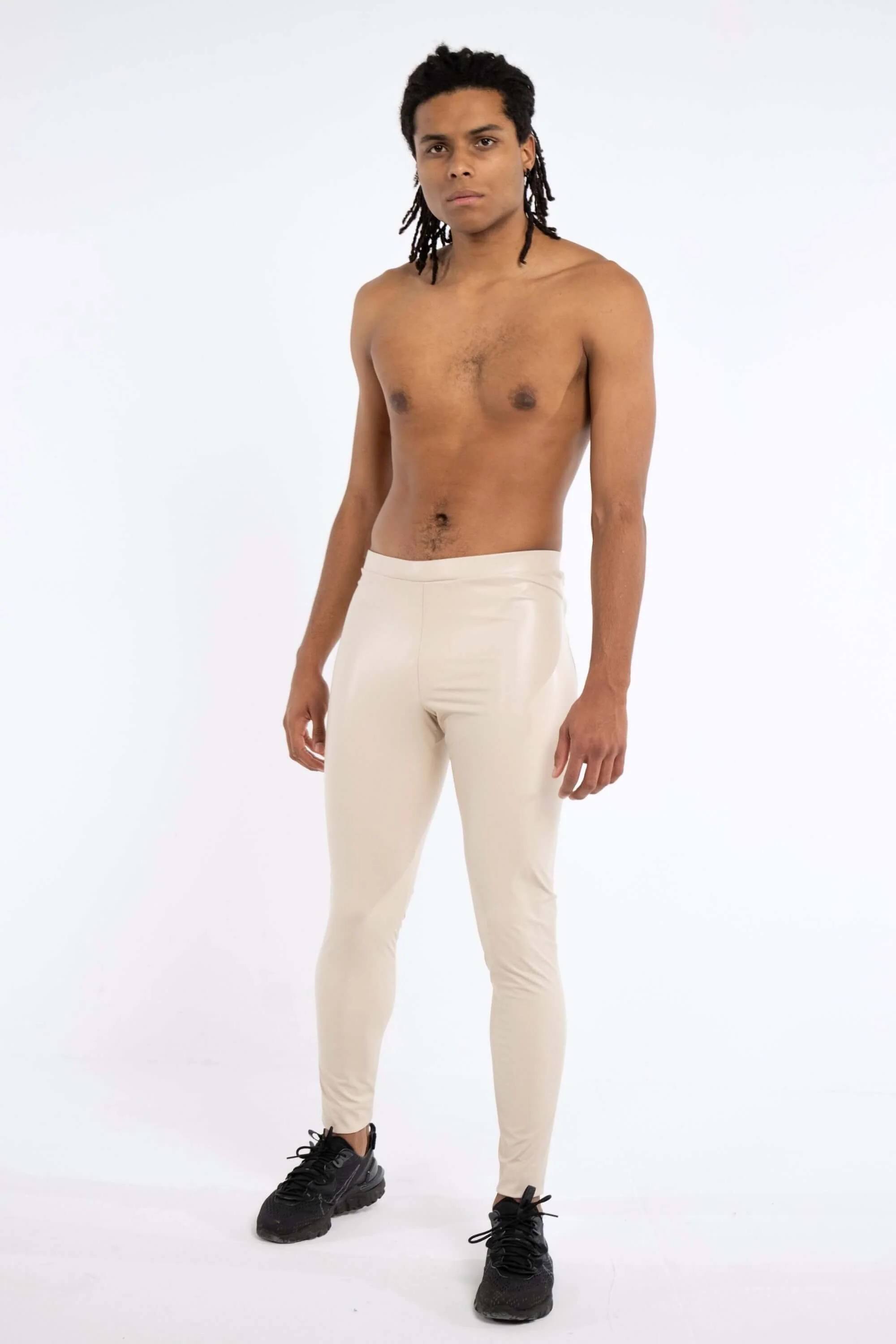 Palermo Faux Leather Meggings - Image 3