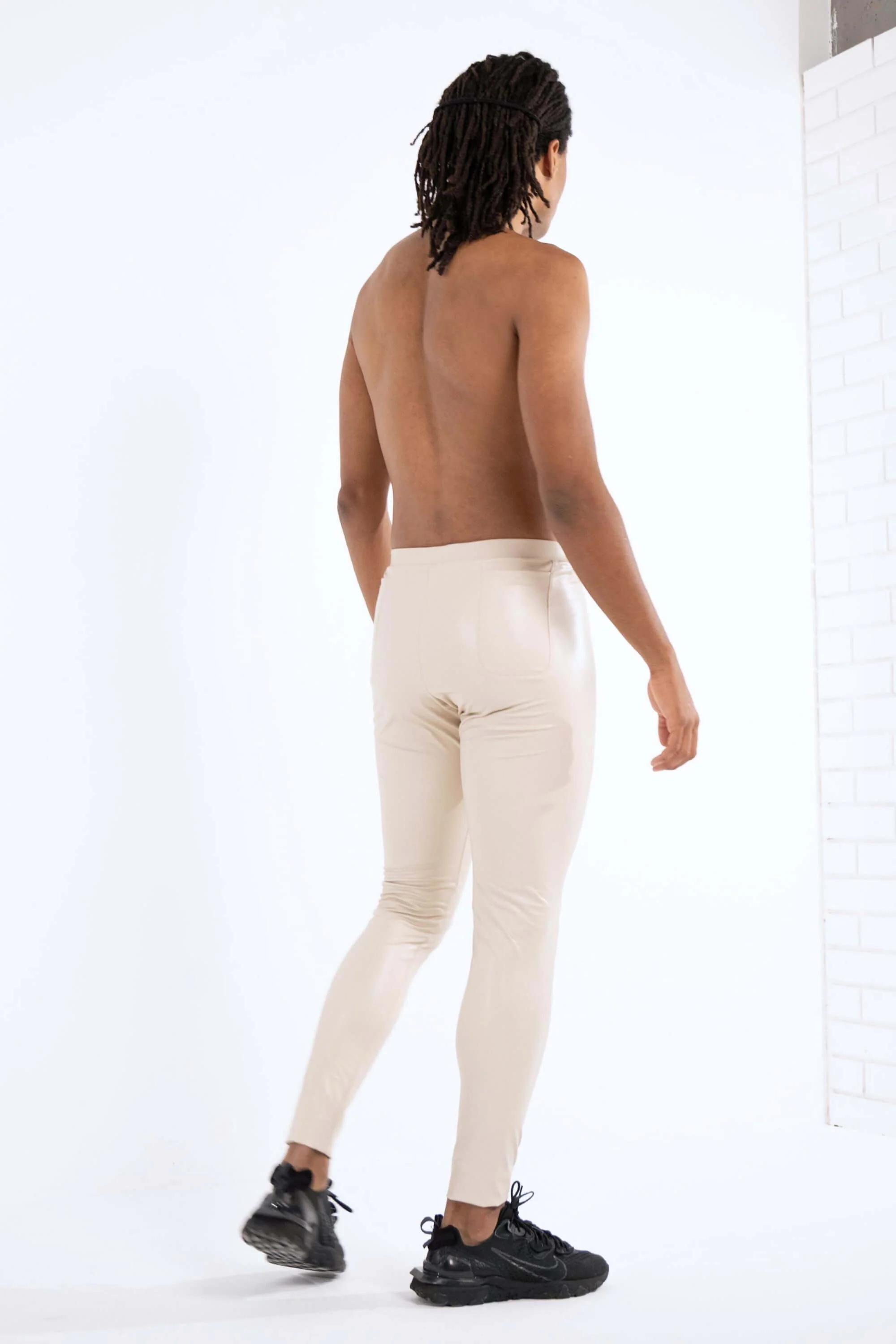 Palermo Faux Leather Meggings - Image 4