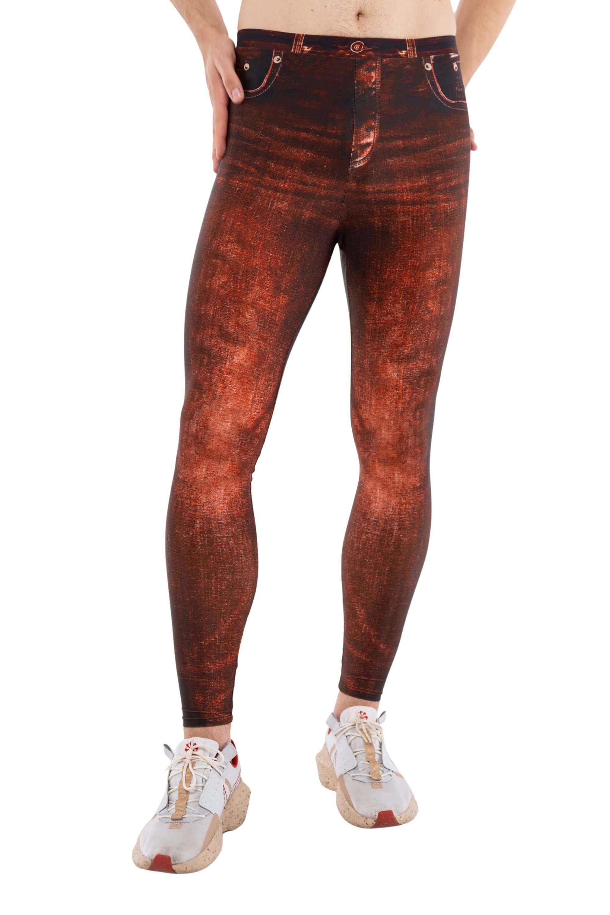 Rust Jean Ringo Meggings